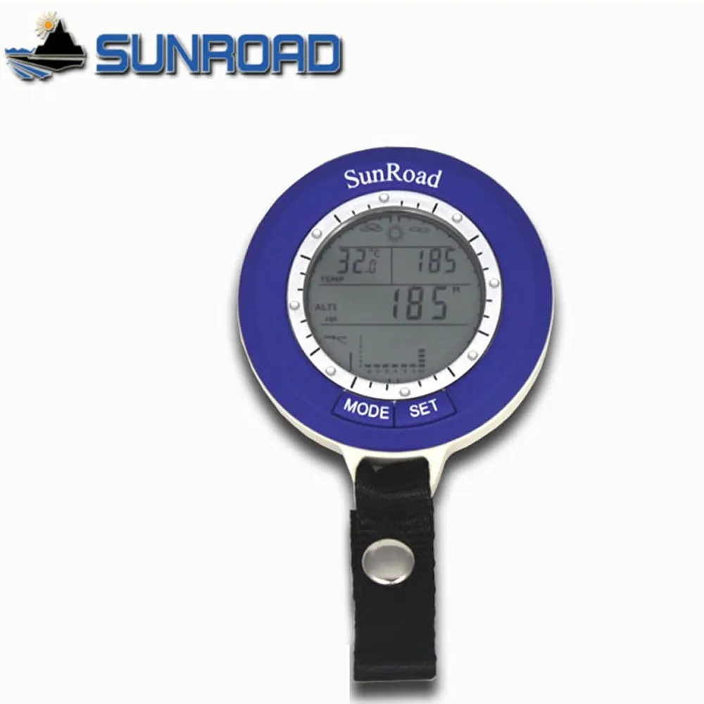 Sunroad SR204 мини lcd цифровой рыболовный барометр альтиметр термометр Водонепроницаемый Многофункциональный