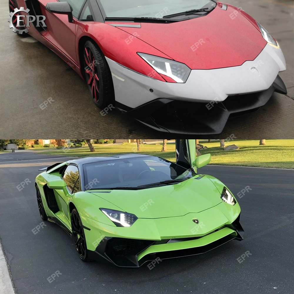 Передний бампер из стекловолокна для LAMBORGHINI LP700 LP720 FRP комплекты Отделочных