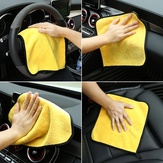 2018 Size 30*30CM Car Wash Microfiber Towel Car Cleaning Drying Cloth