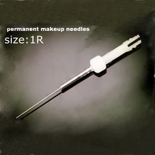 50 шт. постоянный Макияж Вышивка Крестом Иглы 1R/3R/5R зубец иглы стерилизованное мозаика Косметическая 2-1 Макияж Вышивка Крестом Иглы