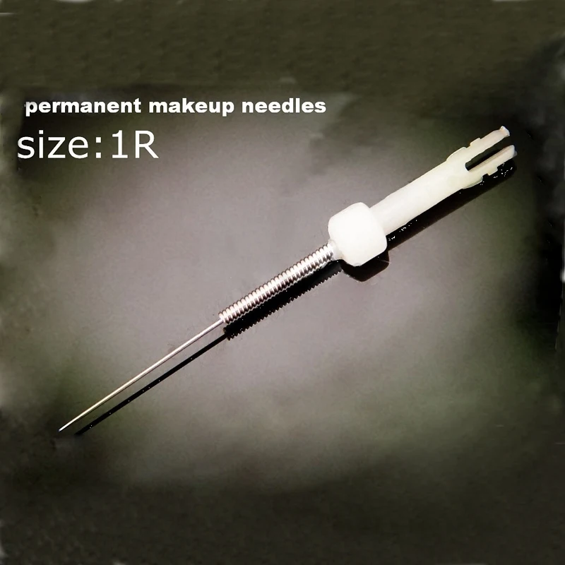 

50PC Permanent Makeup Needles1R / 3R / 5R Prong Needle Sterilized Mosaic Cosmetic 2-1 MAKEUP NEEDLES