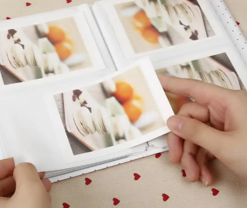 Мини Polaroid Альбом Фотоальбом dessert time для вставки 64|Фотоальбомы| |