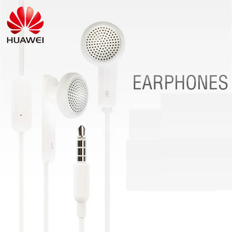 100% оригинальные наушники Huawei Honor с микрофоном для iphone 5 универсальная Розничная
