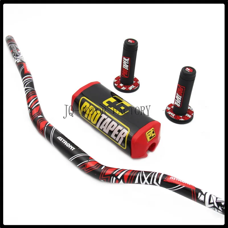 Handlebar Pads PRO Handle Grips Metal Mulisha Pack F at Bar 1 1/8" Pit Bike Motocross Motorcycle