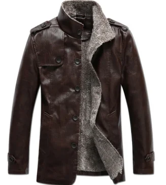 Купить Зимнее Кожаное Пальто Мужское