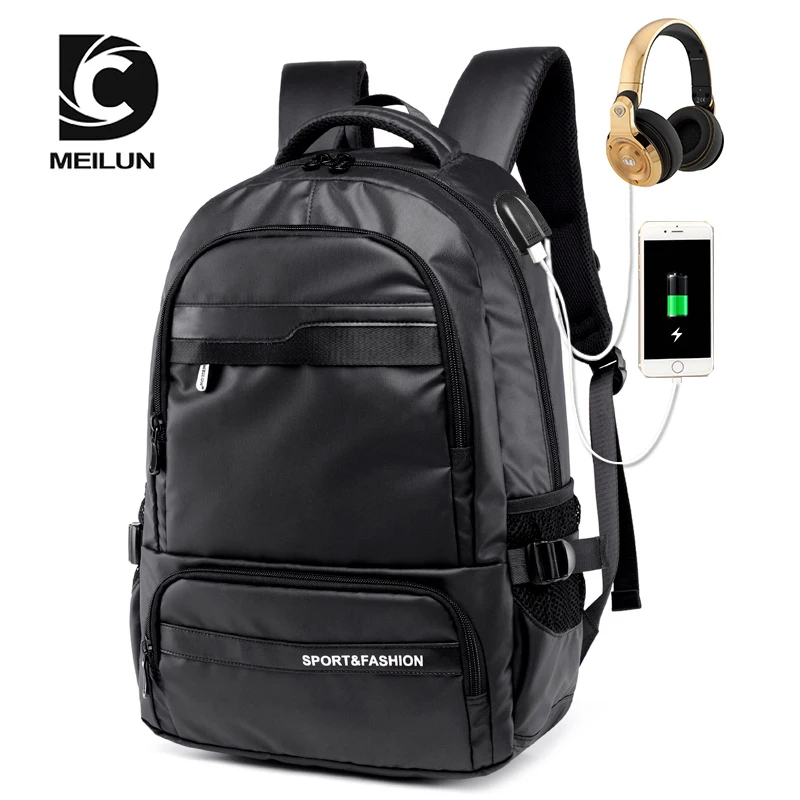 

Laptop Backpack Casual Travel Backpack Men Women Waterproof Polyester Bag Fashion Teenager School Bag ML018