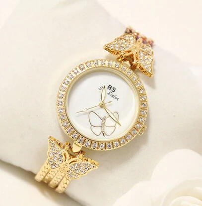 2016 brand Fashion Women Watches High Quality Austrian Diamond Women Rhinestone Watches Rose Gold Woman Lady
