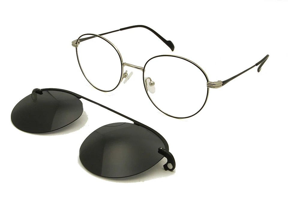 SORBERN магнитные оправы для очков с зажимом солнцезащитные очки UV400 очки для женщин винтажные круглые мужские очки с оптической оправой