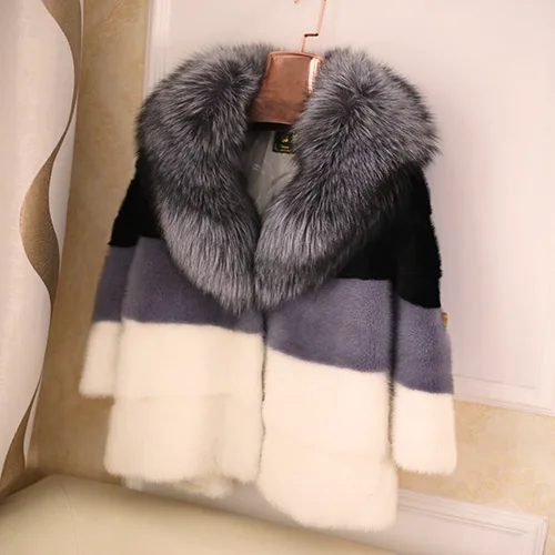Chauve Manches Spéciale Coréen Bien De Daim Produits Court souris En Manteau Offre Modèles 2018 Renard Vison Féminins Col Nouveaux Fourrure Rangé RB1wqxqIt