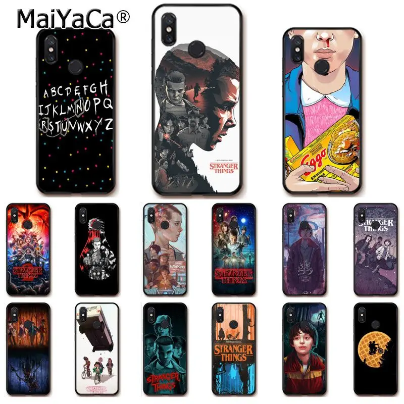 

MaiYaCa Stranger Things Christmas Lights Colorful Phone Case for Xiaomi Redmi4X 6A S2 Go Redmi 5 5Plus Note4 Note5 7 Note6Pro