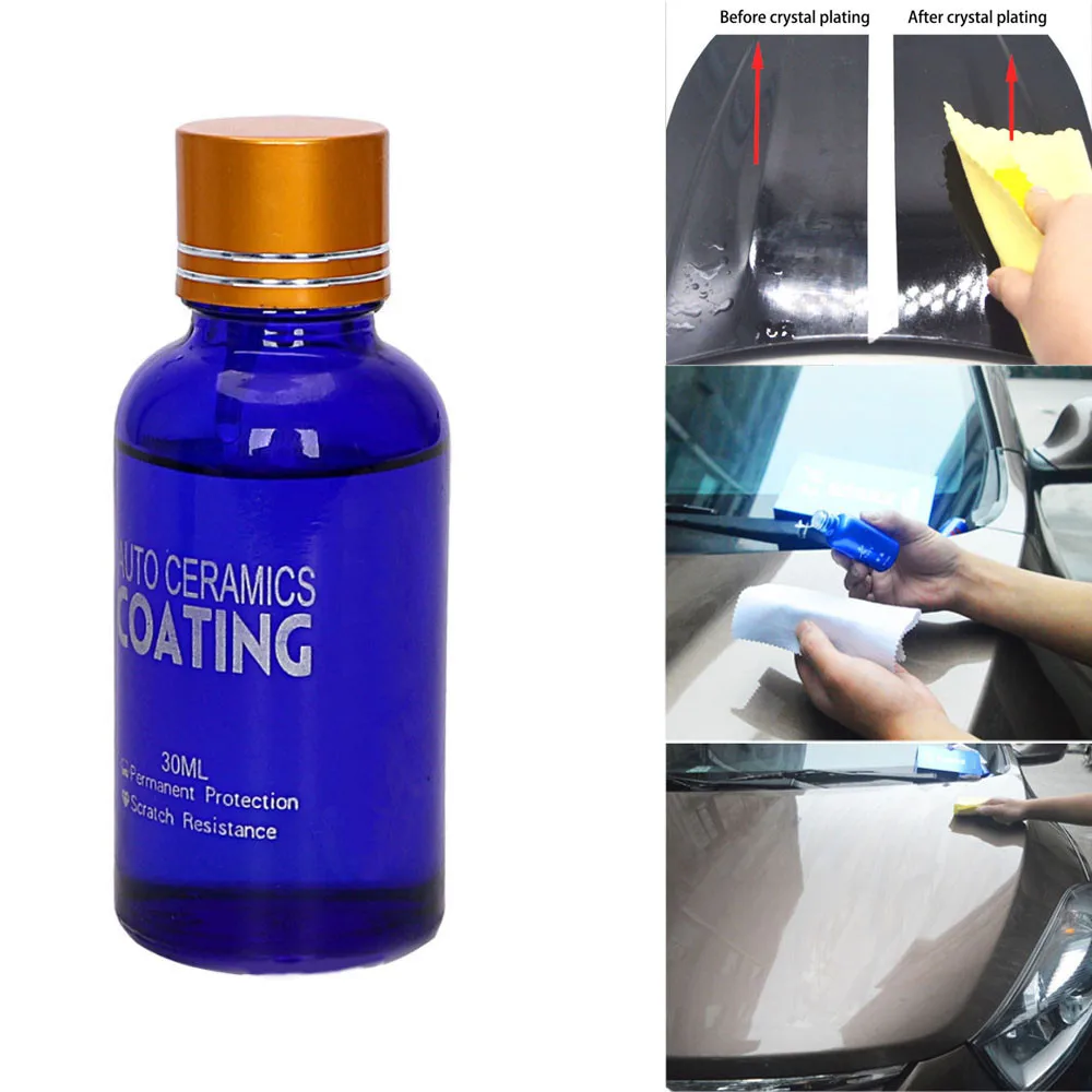 

Car Scratch Remover Car Super Hydrophobic Glass Coating Car Liquid Ceramic Coat Auto Paint Care Blue жидкое стекло ##0