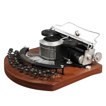

Retro Typewriter Model old-fashioned Handicrafts Craetive furnishing articles Coffee shop Photo Props Home Decoration