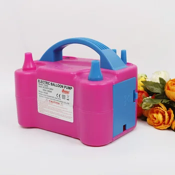 

Electric Balloon Pump 1piece High Voltage 220V 110V Double Hole AC Electric Balloon Inflator Pump Portable Air Blower Compressor