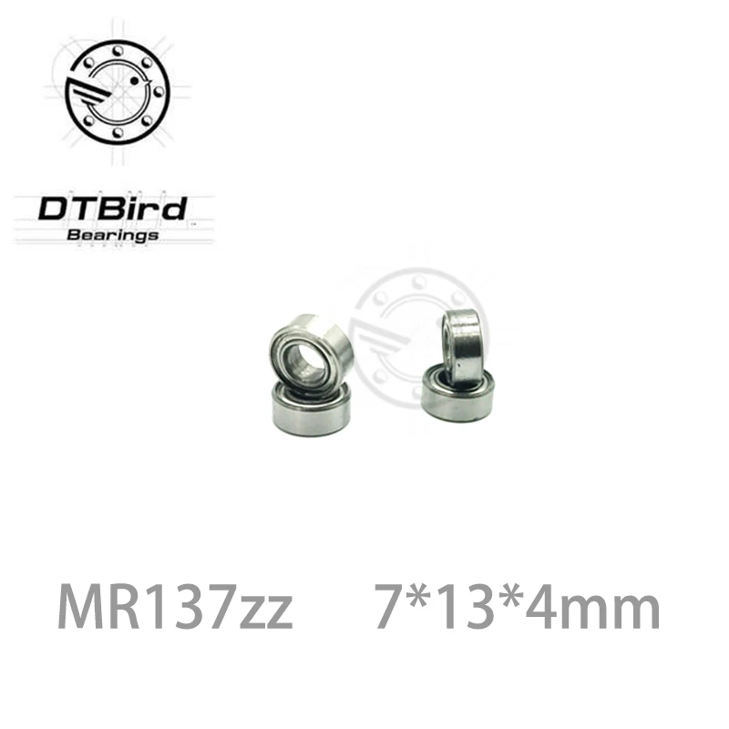 

ABEC-5 10pcs MR137zz 7*13*4mm L-1370ZZ mr137 zz deep groove ball bearing 7x13x4 mm miniature bearing high quality
