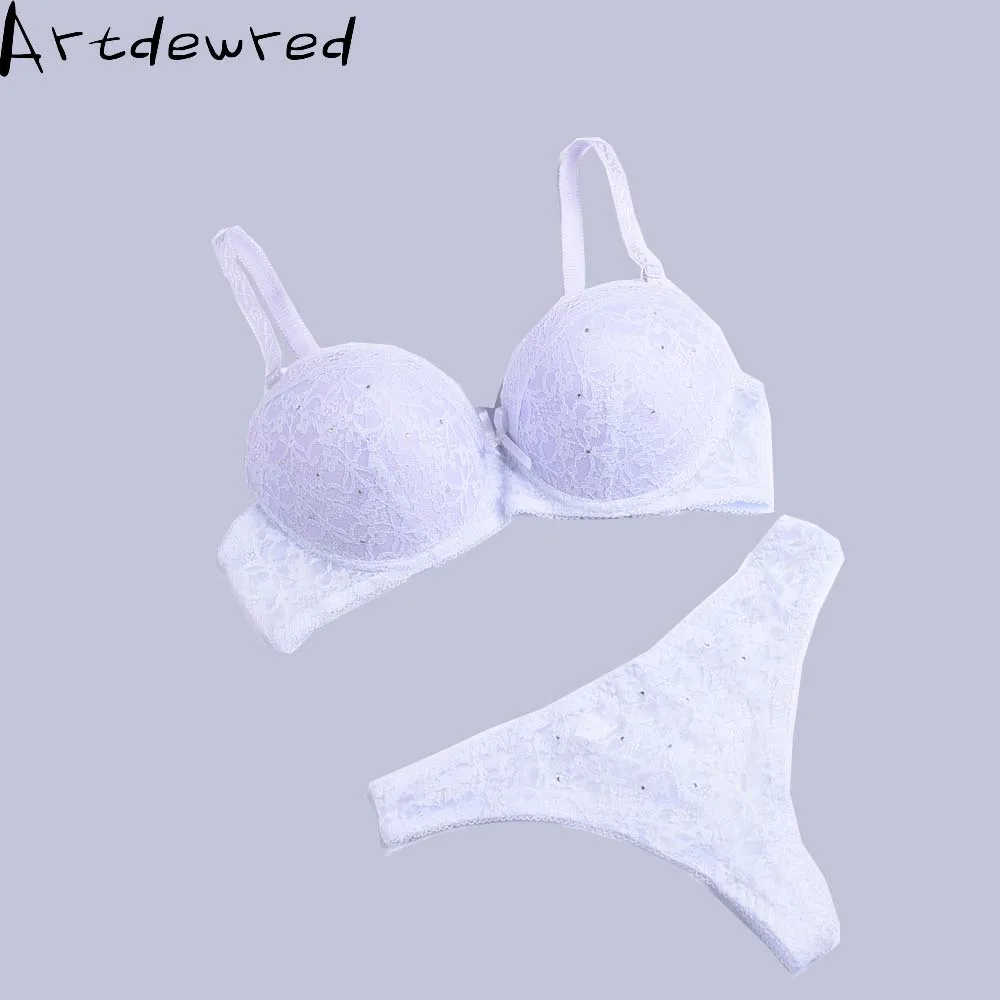 Artdewred Brand Sexy Underwear Women Bra Set Lingerie Set Luxurious Vintage Lace Embroidery Push Up Bra And Panty Set_voghion.com