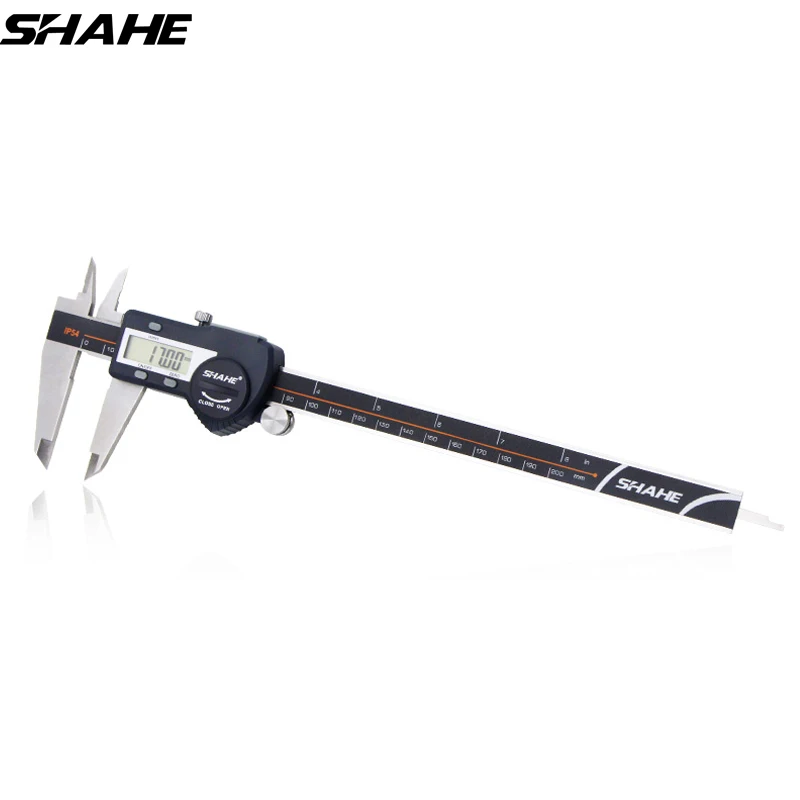 Digital Caliper Ruler Paquimetro Caliper font b Electronic b font Stainless Steel 200 mm Micrometro font