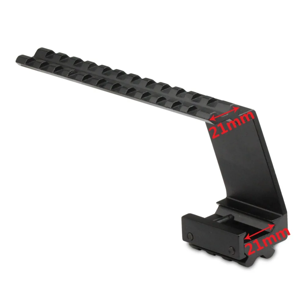 Tactical Dual Rail Scope Mount Universal Pistol Scope Mount with Weaver