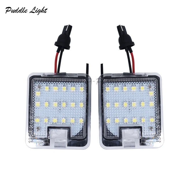 2x LED Under Side Mirror Puddle Light for Ford C-max Focus Kuga Escape Mondeo IV LED Courtesy light Super Bright