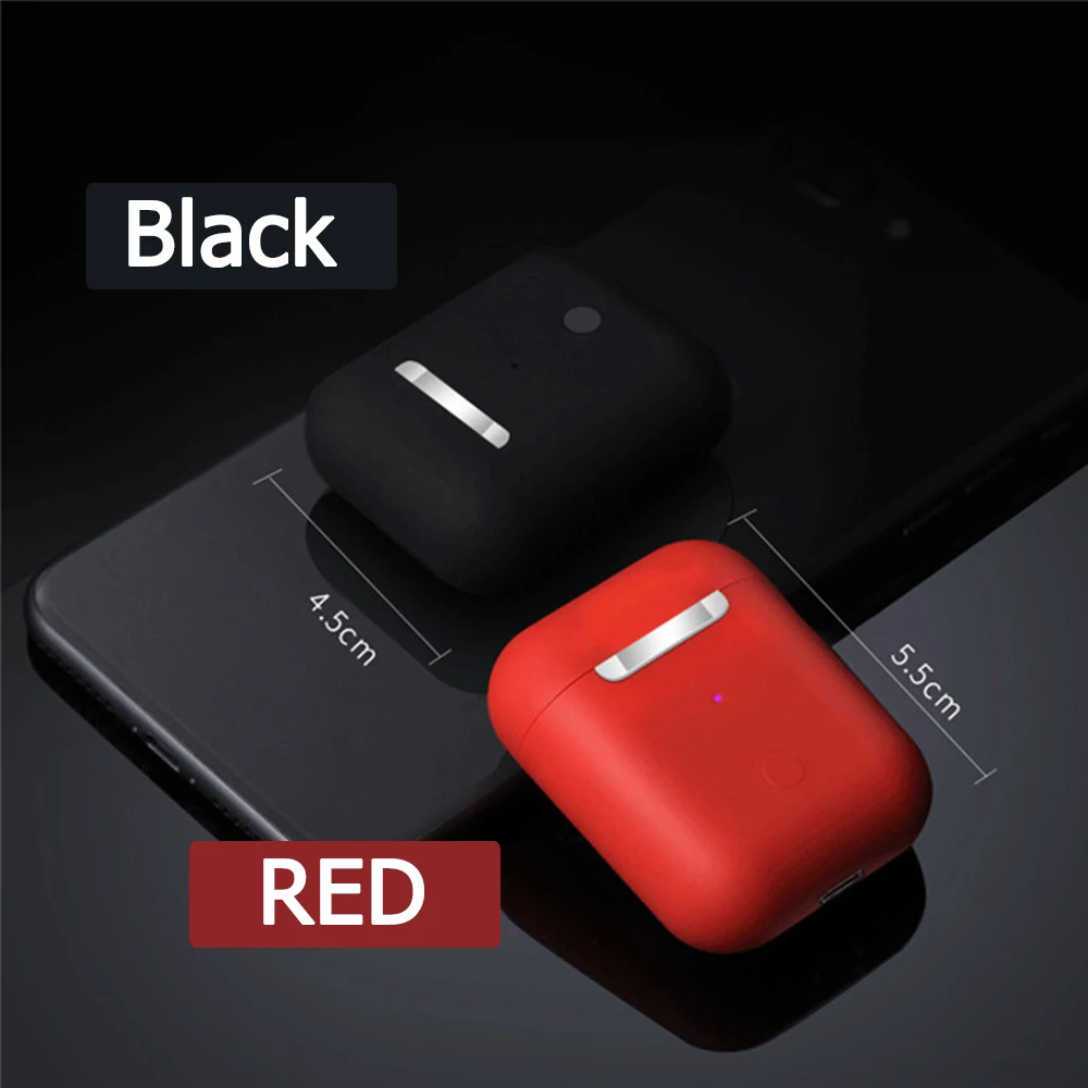 I18 TWS красочные мини всплывающие окна siri BT 5 0 Беспроводные наушники с зарядным
