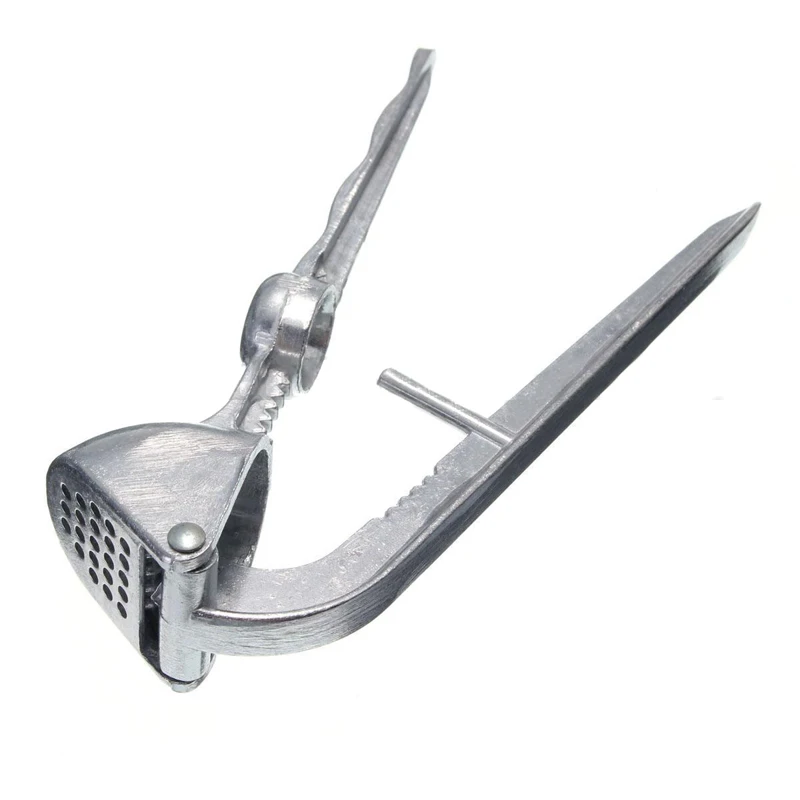 Aluminum Alloy Garlic Press Crusher Squeezer Masher Mincer Home Kitchen Tool