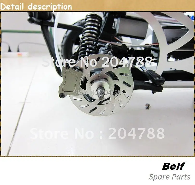 New arrival!!! Big Monster Truck 4Wheel Hydraulic Disc Brake System with Free shipping by EMS