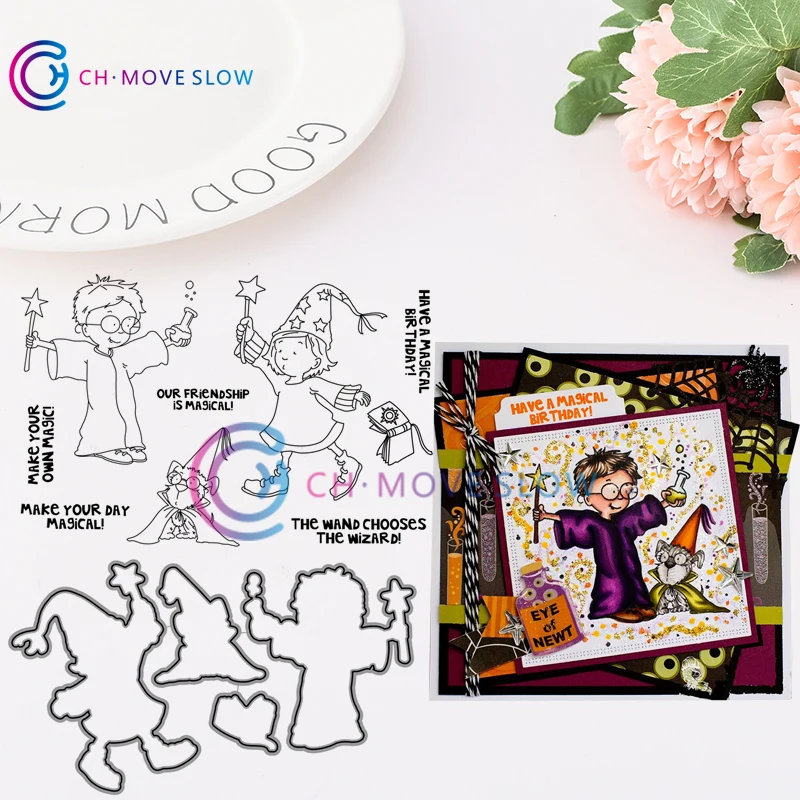 

CH Make Your Own Magic Metal Cutting Dies and stamps DIY Scrapbooking Card Stencil Paper Craft Handmade