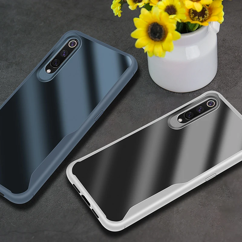 Прозрачный Силиконовый ТПУ чехол для телефона Xiaomi Redmi 7 6 Pro Мягкий Новый Модный 5