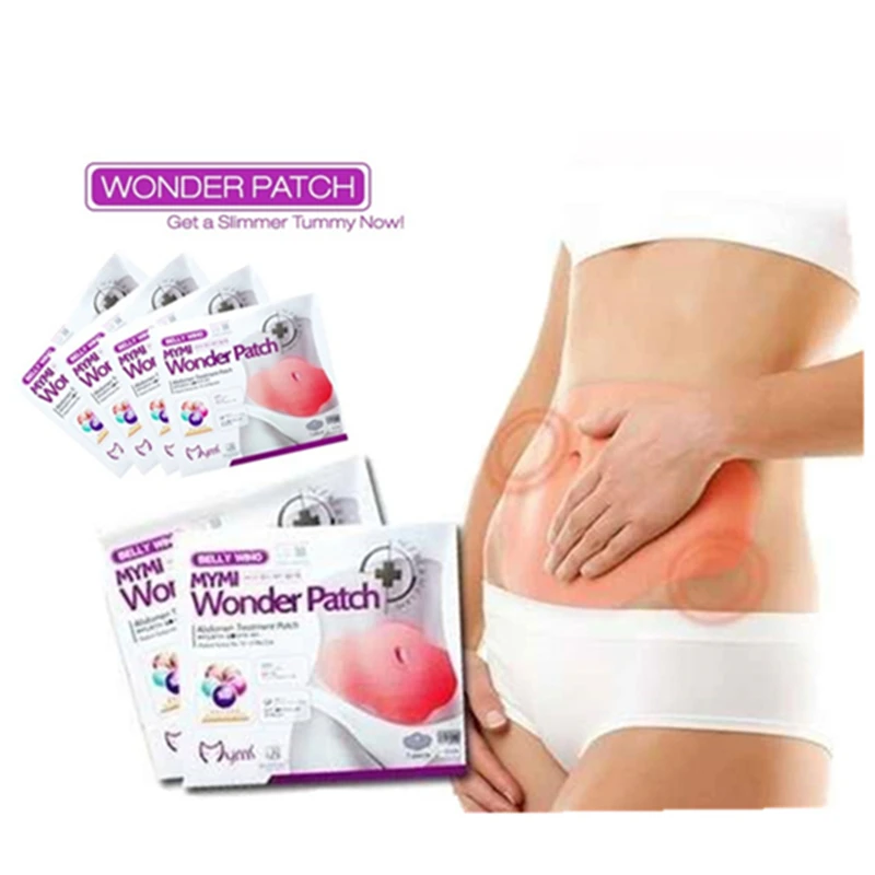 

5boxes/25pcs Hot Sale Korean Mymi Wonder Belly Slimming Patch Health Weight Loss Navel Sticker Abdomen Lose Weight Fat Burning