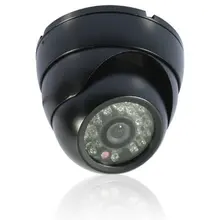 Безопасности 1/" Sony Effio CCD 700TVL экранного меню 24 LED Крытый купольная камера ИК 30 М камеры видеонаблюдения