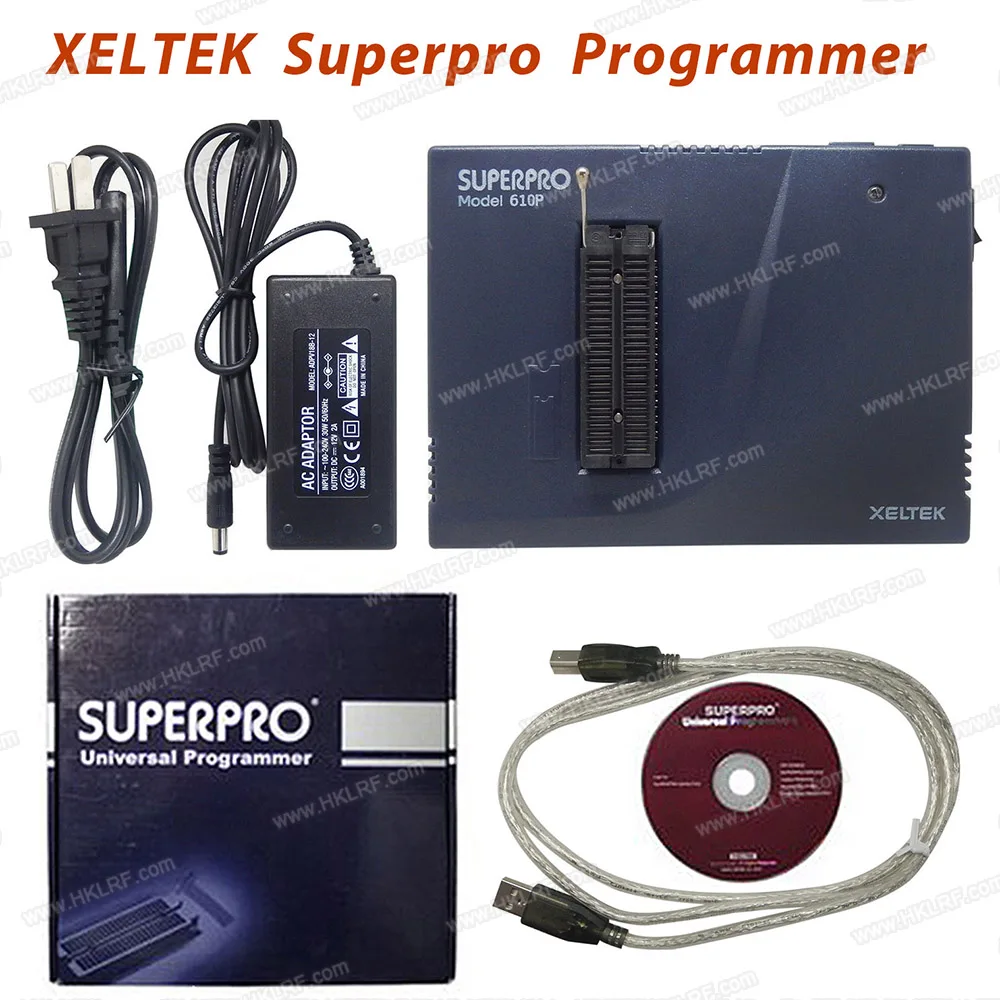 XELTEK USB Superpro 610P Универсальный программатор высокоскоростное устройство с 48 универсальными штырьками высокое качество