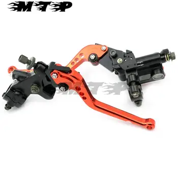 

Adjustable Motobike Brake Pump Brake Master Cylinder Regular Clutch Levers 7/8" 22mm For Honda CB1000R CBR600RR CBR600RR