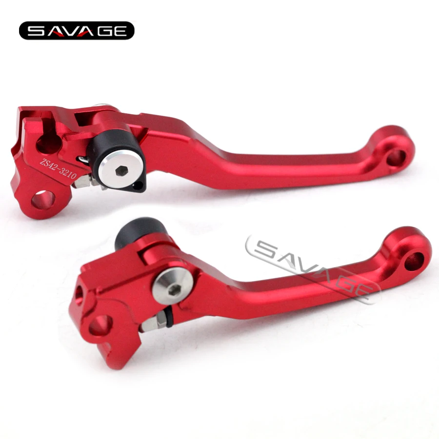 

For HONDA CRF 250R/450R 2004-2006, CRF 250X/450X 2004-2015 Red Motorcycle Dirt Bike Off-road CNC Pivot Brake Clutch Lever
