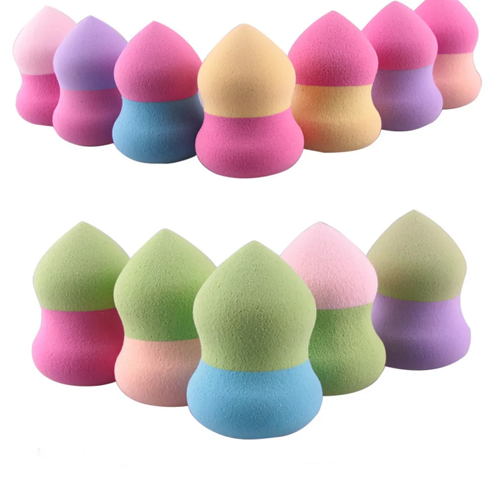Hot 3pcs Makeup Foundation Blending Sponge Puff Puff Multicolor
