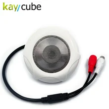 Dolby шумоподавление Звуковой Монитор CCTV Микрофон аудиоприёмник Высокая чувствительность 5-150 квадратных метров