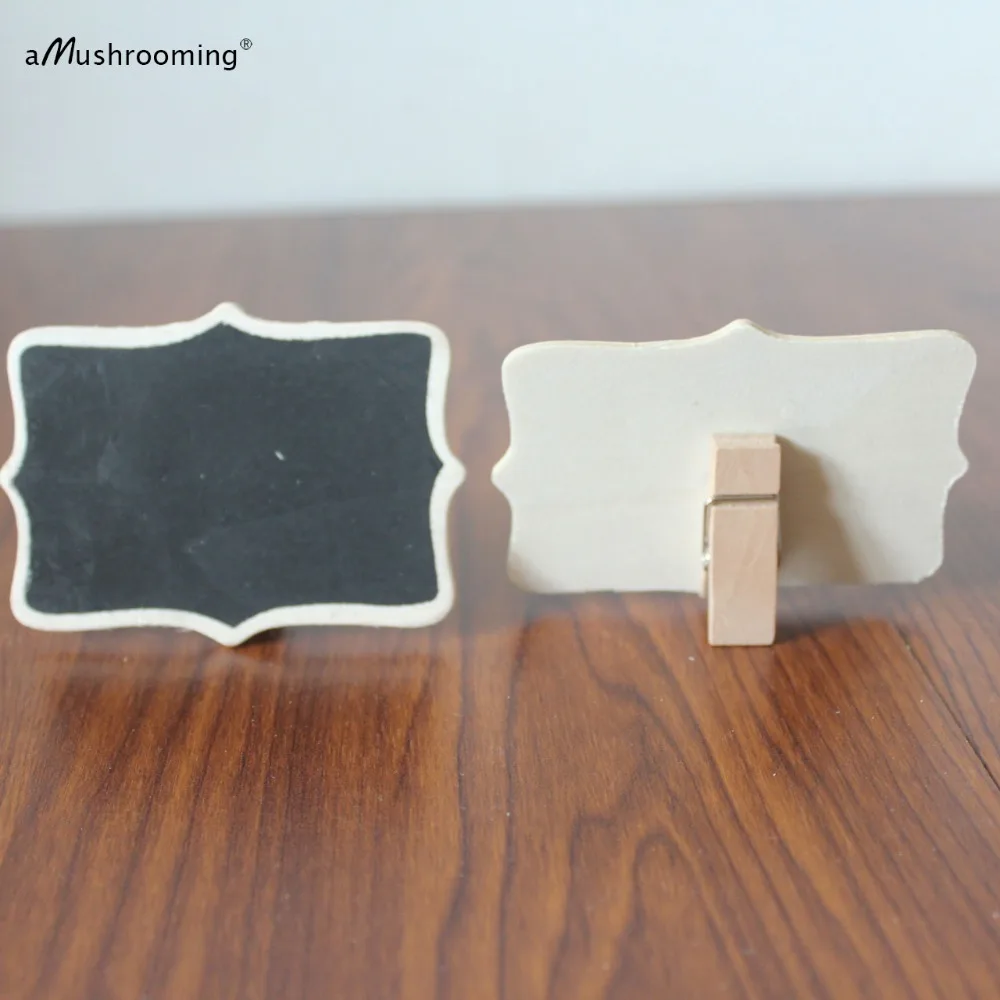 Us 436 20 Di Sconto100x Piccolo Mini Tavolo Di Legno Fancy Lavagna Cavalletto Per Piccoli Tela Piastrelle Aceo Numero Di Tabella Di Carta Del