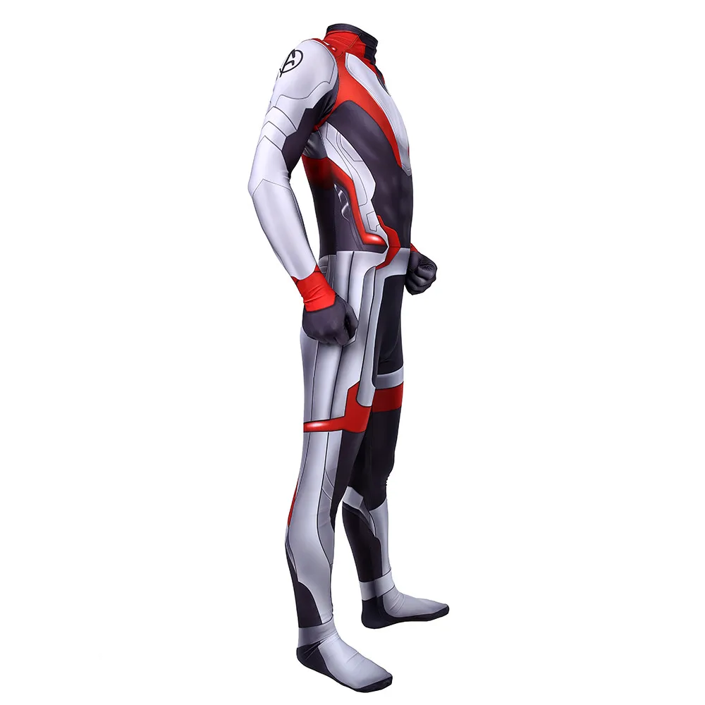 Top Cheap!!! 2019 New Type Avengers Endgame Quantum Realm Cosplay Zentai Costume The Avengers 4 3D Printed Bodysuit Jumpsuits