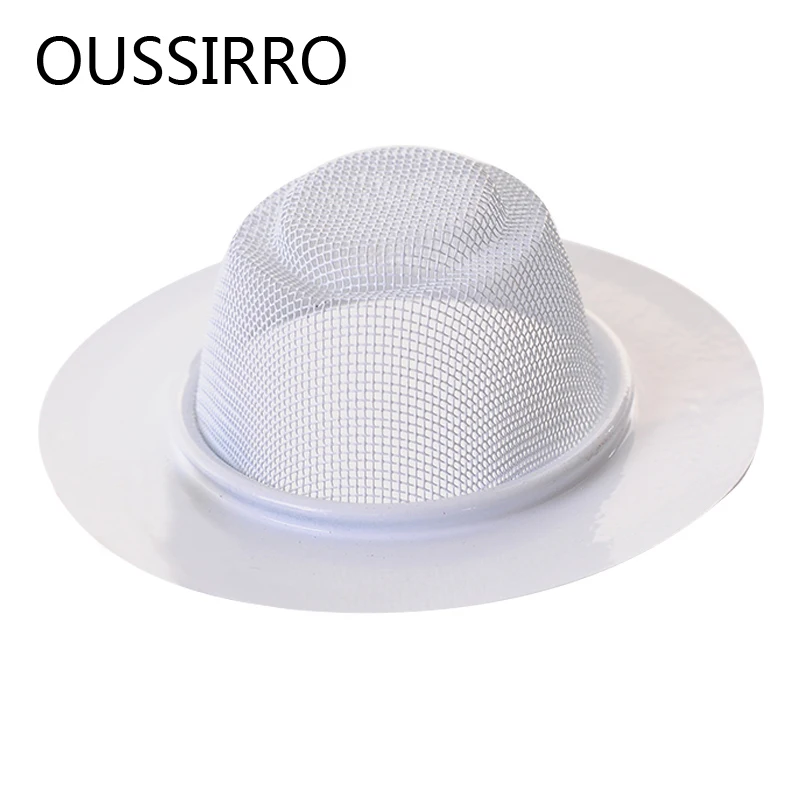 

Stainless Steel Sink Filter Bathtub Drain Plug Anti-blocking Strainer For Kitchen Prevent The Floor Cover Bathroom Tools