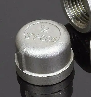 

4" BSP Female Thread 304 Stainless Stee Pipe Fitting Countersunk Plug Round head socket Operating pressure 2.5 Mpa