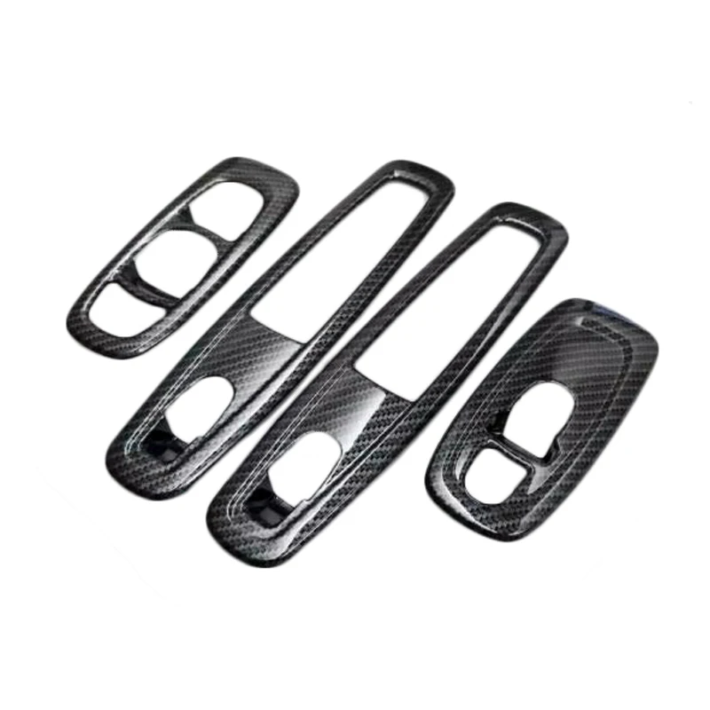 

4 шт. подлокотник двери панель стеклоподъемника декоративная крышка интерьерные аксессуары для Renault KADJAR 2016 2017 2018