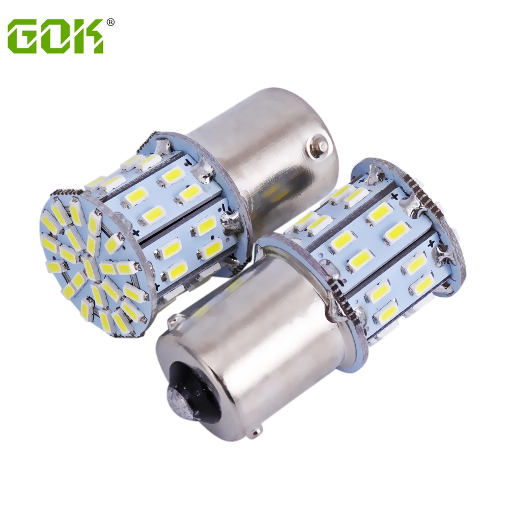 10 шт., новинка,, S25 Ba15s BAY15D 1157 1156 led 50smd led 3014 1156 50led указатель поворота светодиодные Автомобильные фары заднего хода