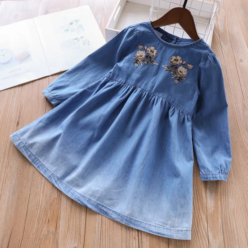jeans frock design