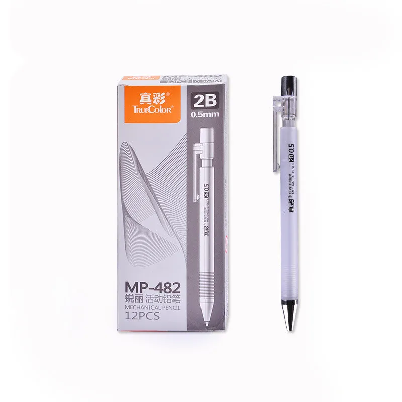 3+ 1 шт./коробка Механические карандаши 3 шт. автоматический составление карандаш с 1 шт. карандаша подарок для офиса и школьные принадлежности Пресс ручка