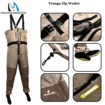 Trango Fishing Wader Additional Durability in M, L, XL Size Fly Fishing Breathable Wader