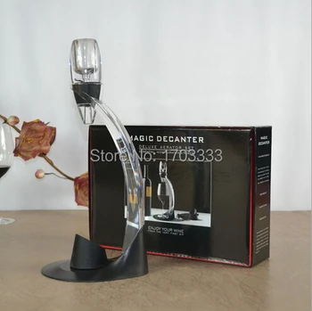 

New 2016 Magic Wine Decanter Set,Red Wine Aerator Filter,Wine Essential Equipment gift with bag hopper filter and Retail box