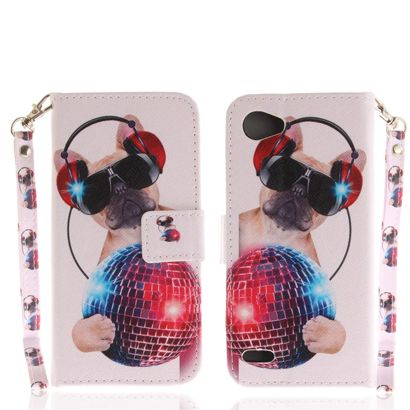 Кожаный чехол с откидной крышкой для coque LG Q6, чехол для LG Q6 Mini Q6 Plus, чехол-кошелек с изображением совы и цветов, чехлы-подставки для телефонов