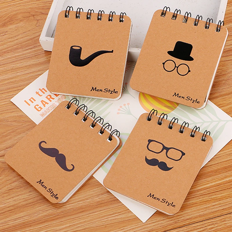 

Memo Pad Binder Ring Easy Flip Flash Cards Study Cards Colorful Kraft Paper Sticky Notes For Learning School Supplies