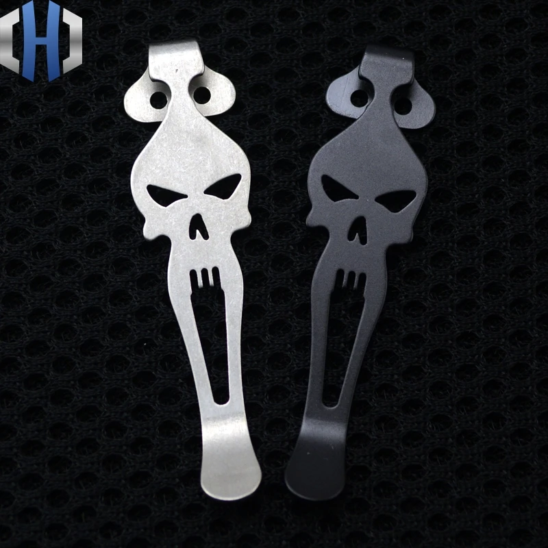 

Knife Cilp Tools ZT Knife Tools Tool Back Clip Titanium Alloy Pocket Clip Titanium Alloy Clip EDC Multi Tools