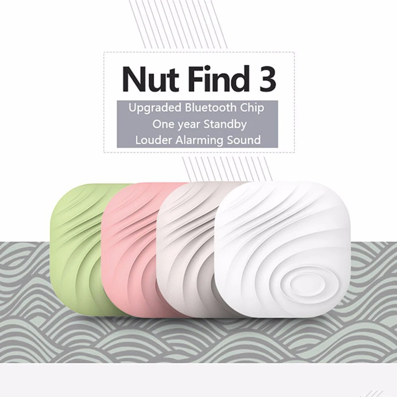 

Famliy Lover Smart Key Finder Nut 3 Wireless Bluetooth Activity Tracker Anti-lost Key Tag for Phone Pet Bag Wallet