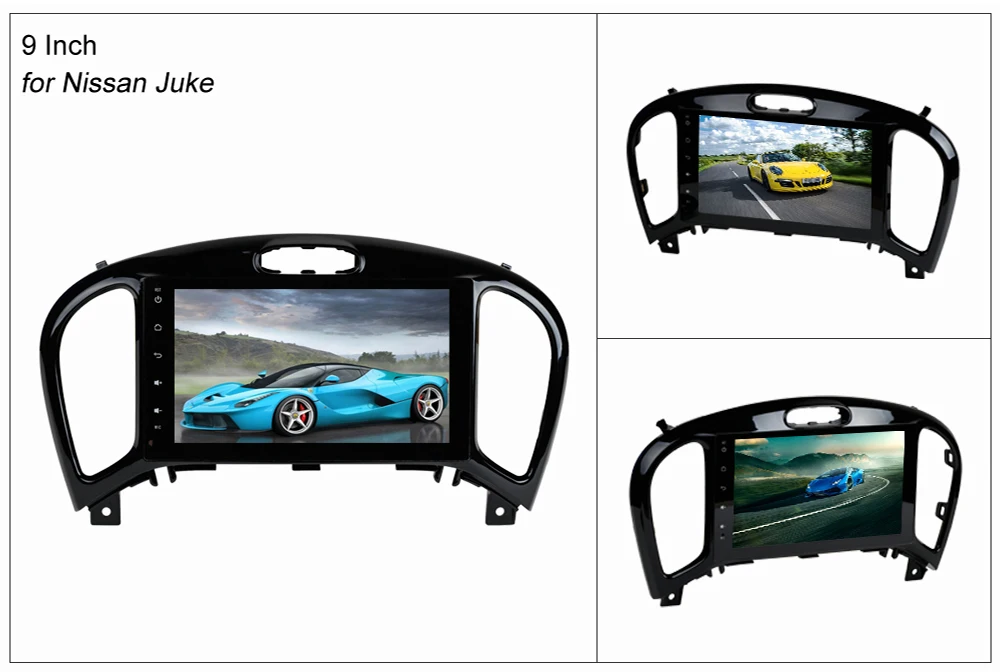Sale SINOSMART 4/8 Core CPU, 2G RAM 9 inch Android 8.1 Car GPS Navigation Audio for Nissan Juke support factory OEM 360 Camera/NAV 1