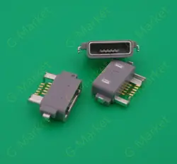 50x оригинальные мини Micro Зарядка через USB данных Мощность Jack Порты и разъёмы Разъем для Sony Xperia Z L36h LT29i C6603 LT36 LT25C C6602 и т. д